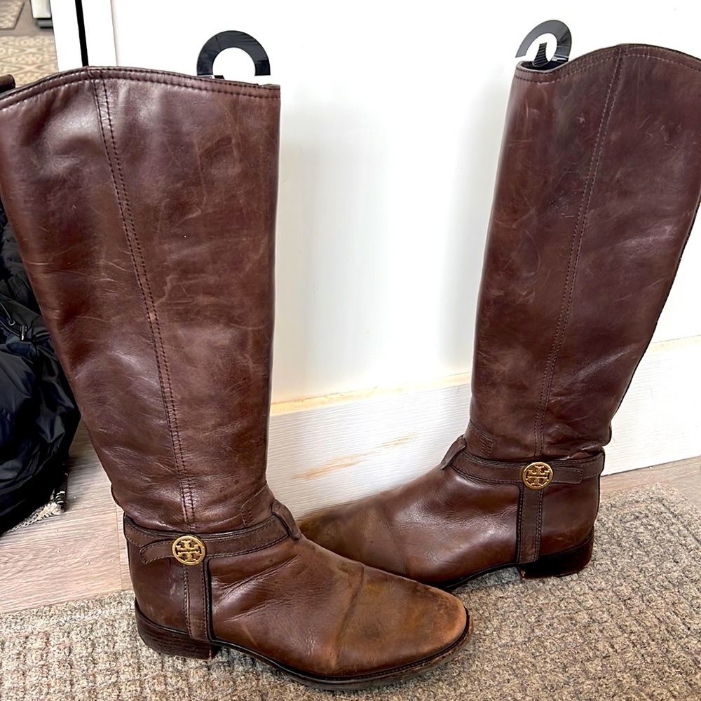 Troy Burch Brown Boots- size 8.5 - good condition